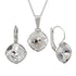 Komplektas "Akimirką Apakintas Spindesys IV (Crystal)" su Swarovski™ kristalais